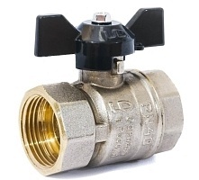 Кран шаровой LD 1 1/4&quot; ВВ (бабочка) серия  Pride 47.32.B-B.Б