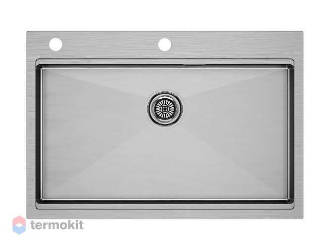Мойка для кухни Paulmark VAST-PRO брашированная сталь PM707551-BS