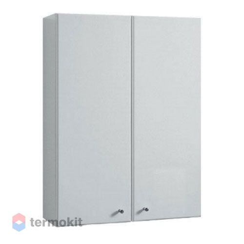 Шкаф Aquaton Симпл 61 двухстворчатый белый глянец 1A012403SL010