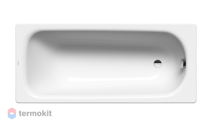 Стальная ванна Kaldewei Saniform Plus 362-1 1600x700 с антигрязевым и противоскользящим покрытием 111730003001