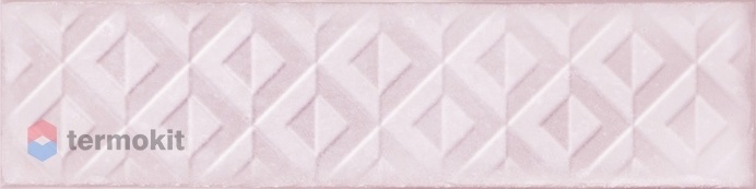 Керамическая плитка Cifre Drop Relieve Pink Brillo настенная 7,5х30