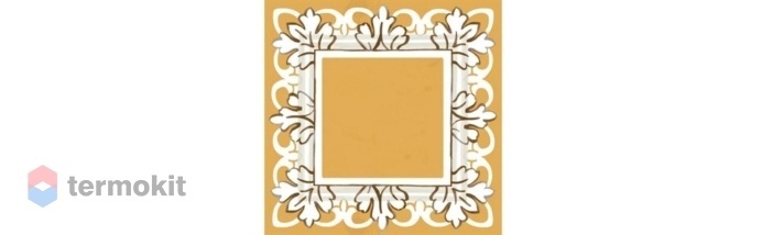 Керамическая плитка Kerama Marazzi Алмаш HGD/B525/TOB001 декор желтый глянцевый 9,8х9,8