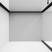 Душевой уголок Niagara Nova 1950x1200x900 черный матовый NG-85-12AB-A90B-34