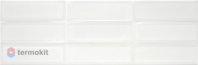Керамическая плитка STN Ceramica Jazz Blanco RT настенная 33,3х100