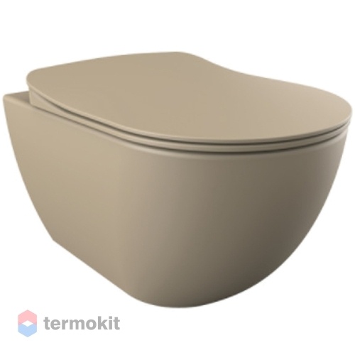 Чаша унитаза подвесного CREAVIT Free CAPPUCINO FE320-11CM00E-0000
