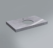 Столешница Риальто Kerama Marazzi Canaletto 80х48 CN80.SG560702R серый лаппатированный