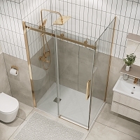 Душевой уголок Grossman Classic 1950x1000x700 золото сатин 120.K33.04.1080.32.00