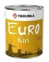 Tikkurila Euro Kiri,Паркетный алкидно-уретановый лак для пола,Глянцевый, 0,9л