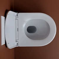 Унитаз подвесной Ceramicanova Up с сиденьем микролифт CN4007