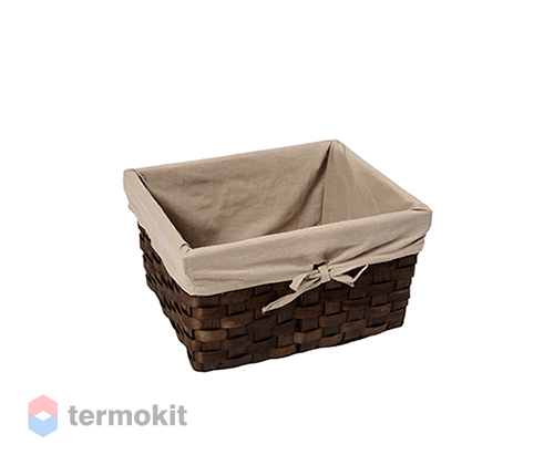Плетеная корзина WasserKRAFT Berkel Коричневый темный WB-480-S