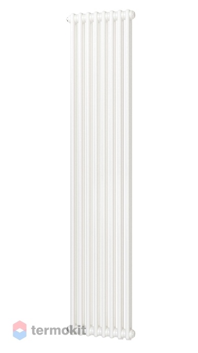 Стальной трубчатый радиатор Zehnder Charleston 2180/08 с боковым подключением (Кронштейн в комплекте)