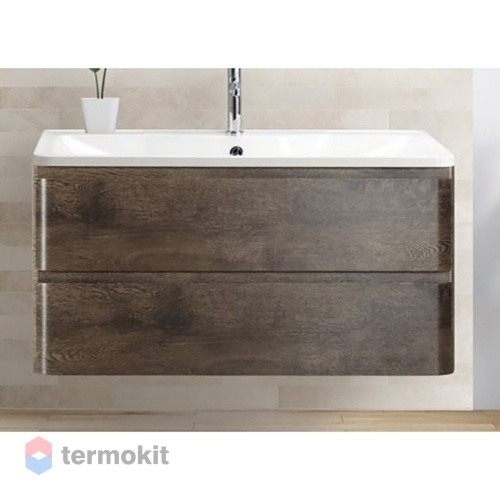 Тумба под раковину 60 подвесная BELBAGNO Albano подвесная Rovere Nature Grigio ALBANO-CER-600-2C-SO-RR