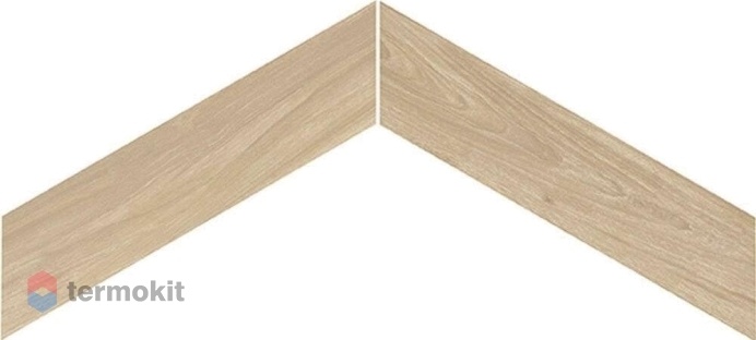 Керамогранит Emil Ceramica Sleekwood Chevron 60° Beige 110x540