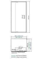 Душевой уголок WasserKRAFT Berkel 2000x1000x1000 хром 48P19