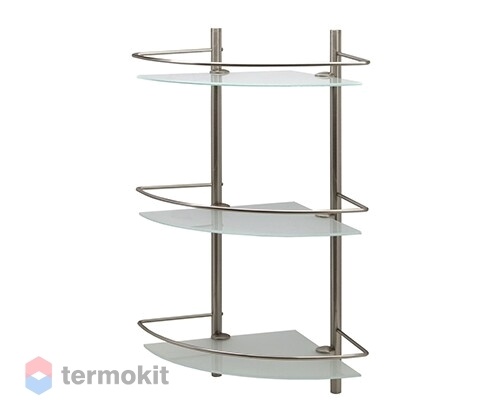 Полка стеклянная WasserKRAFT Ammer 3-х ярусная K-3733