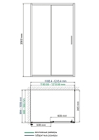 Душевой уголок WasserKRAFT Main 41S10