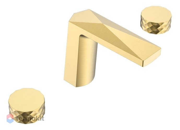 Смеситель для раковины Boheme Venturo Золото 150-G-DIAMOND