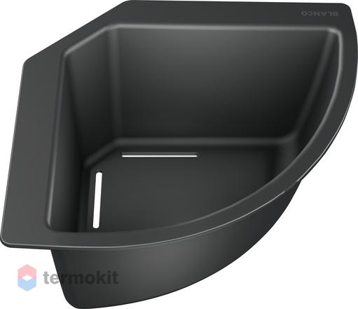 Угловой коландер Blanco черный 235866