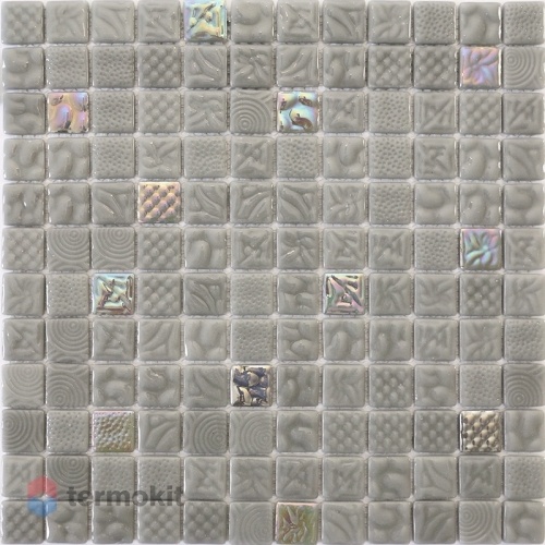 Стеклянная мозаика Natural Steppa STP-GR014-L (2,5х2,5) 31,7х31,7