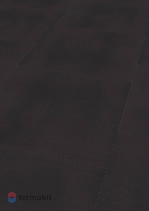 Ламинат Wineo 800 Tile клеевой DB000103-1 Плитка Черная Сплошная
