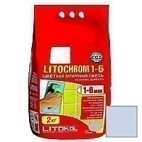 Затирка Litokol цементная Litochrom 1-6 C.110 Голубой 2кг