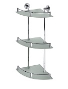 Полка стеклянная угловая Bemeta OMEGA 104202152