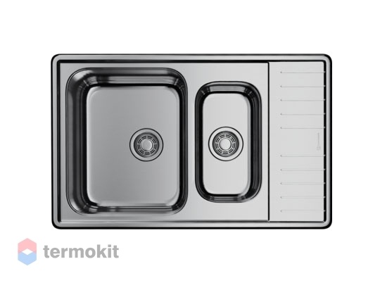 Мойка для кухни OMOIKIRI SAGAMI 79-2-IN нержавеющая сталь 4993733