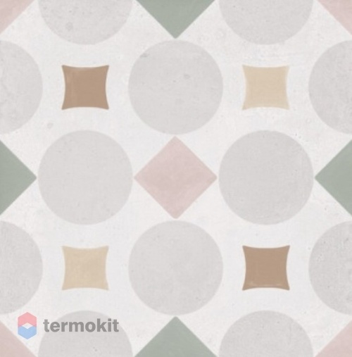 Керамогранит Harmony Patterns Pink Geometric 22.3x22.3