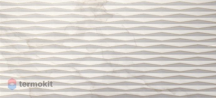 Керамическая плитка Fap Roma Fold Glitter Calacatta Inserto (FMBU) декор 50х110