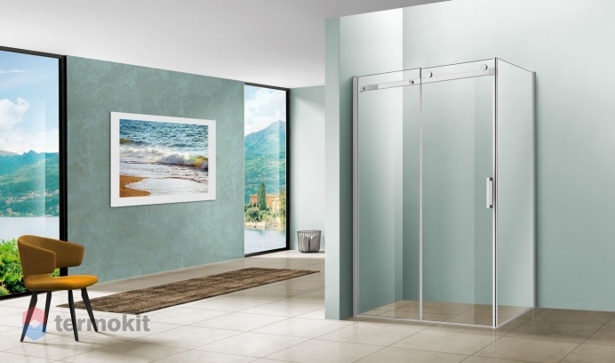 Душевой уголок Vincea Como 1950х1500х1000 хром VSR-1C1015CL