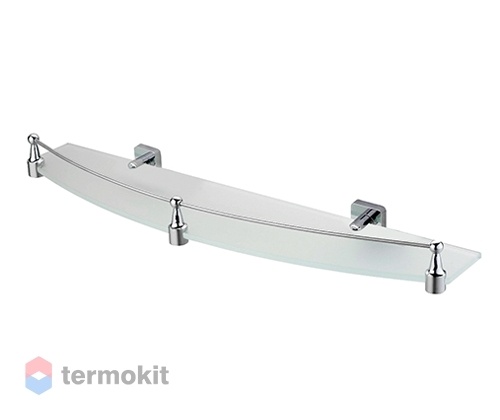 Полка стеклянная с бортиком WasserKRAFT Dill K-3944