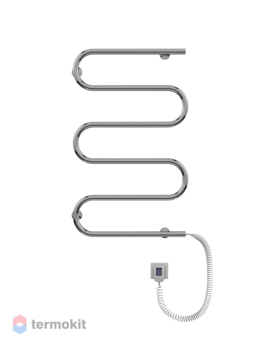 Электрический полотенцесушитель Terminus Ш-образный 600x860 ТЭН Пр.