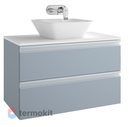 Тумба под раковину Ideal Standard TESI 80 подвесная Серо-голубой T0051WI