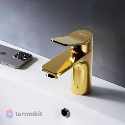 Смеситель для раковины AM.PM X-Joy золото F85A02199