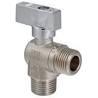Enolgas &quot;BOLA&quot; Бытовой угловой шаровый кран 1/2&quot; х 3/4&quot; НН