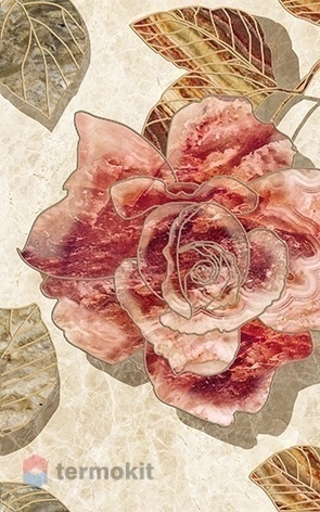 Керамическая плитка Ceramica Classic Illyria flowers-1 Декор 25x40