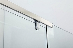 Душевой уголок Black&White Stellar Wind 1950x1000x1000 (прозрачное стекло) хром S305-1000x1000