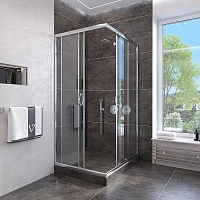 Душевой уголок Veconi Rovigo RV-113 1850x900x900 хром RV113-90-01-C4