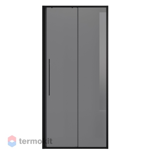 Душевая дверь Niagara Nova 1100x1950 (тонированное стекло) черный матовый NG-85-11TB