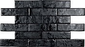Керамогранит Pamesa Brickwall Negro 7x28