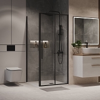 Душевой уголок Niagara Nova 1950x900x900 черный матовый NG-84-9AB-A90B-34