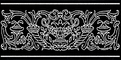 Керамическая плитка Kerama Marazzi Авеллино STG/B509/16005 черный Декор 7,4x15