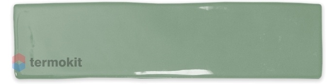 Керамическая плитка Ecoceramic Bronx Turquesa Настенная 7,5х30