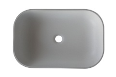 Раковина накладная ACQUABELLA LAVABO ON-TOP RECTANGLE 58 MARFIL