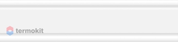 Керамическая плитка Gracia Ceramica Liberty Бордюр керамик белый 01 6х25