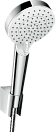 Душевой набор Hansgrohe Crometta 100 с держателем и шлангом 160 см 26692400