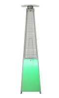 Газовый уличный обогреватель NeoClima 08HW-BL с LED-подсветкой