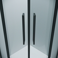 Душевой уголок Grossman Cosmo 1950x1000x1000 черный матовый 301.K33.02.1010.21.00