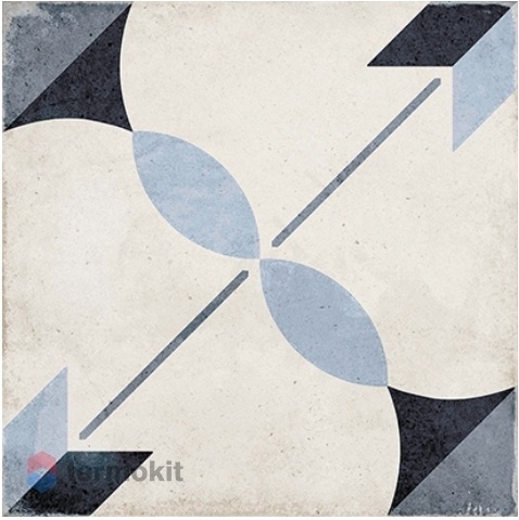 Керамогранит Equipe Art Nouveau 24411 Arcade Blue 20x20