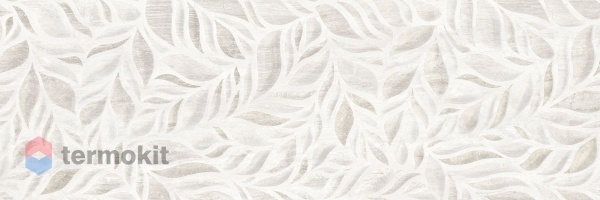 Керамическая плитка Metropol Luxury Art White Matt настенная 30x90
